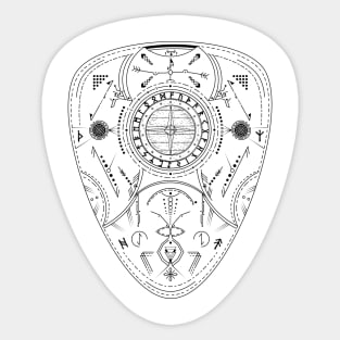 Odin's Shield | Norse Pagan Symbol Sticker